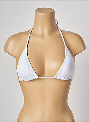 Haut de maillot de bain stretch haut soutien-gorge moulé gris MON PETIT BIKINI femme