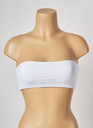 Haut de maillot de bain stretch haut bandeau gris MON PETIT BIKINI femme