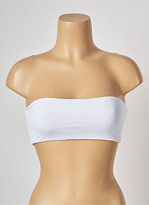 Haut de maillot de bain stretch haut bandeau gris MON PETIT BIKINI femme