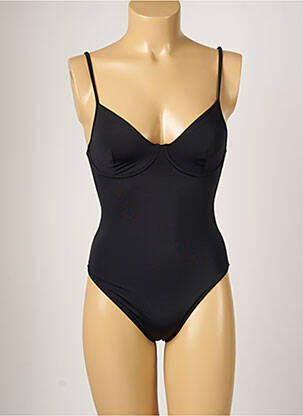 Maillot de bain 1 pièce stretch haut soutien-gorge emboitant noir NOHOLITA MON PETIT BIKINI femme