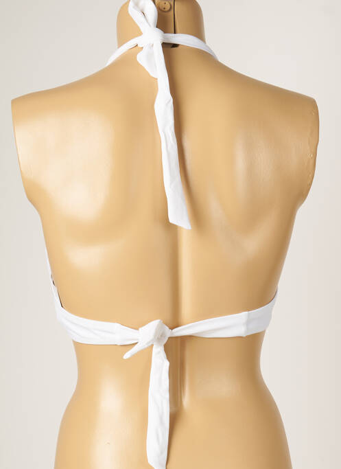 Haut de maillot de bain blanc MON PETIT BIKINI pour femme