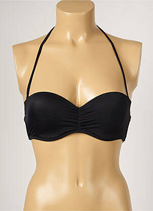 Haut de maillot de bain stretch haut soutien-gorge balconnet noir MON PETIT BIKINI femme