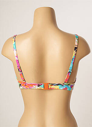 Haut de maillot de bain stretch haut soutien-gorge balconnet bleu BANANA MOON femme