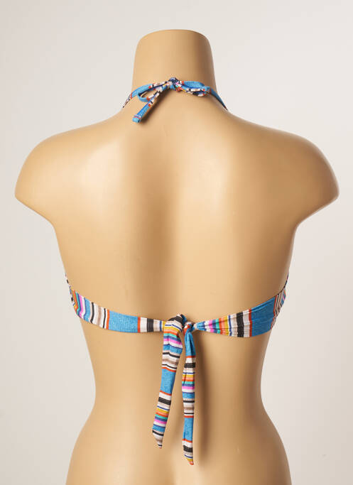 Haut de maillot de bain bleu BANANA MOON femme