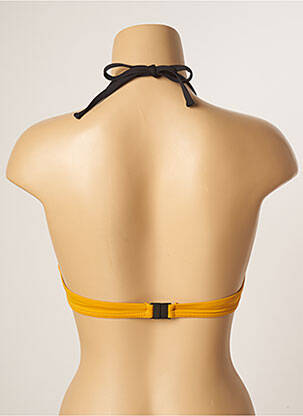Haut de maillot de bain stretch haut soutien-gorge balconnet jaune BANANA MOON femme