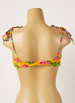 Haut de maillot de bain stretch haut soutien-gorge moulé orange BANANA MOON femme