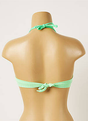 Haut de maillot de bain stretch haut bandeau vert BANANA MOON femme