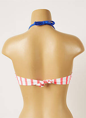 Haut de maillot de bain stretch haut bandeau rose BANANA MOON femme