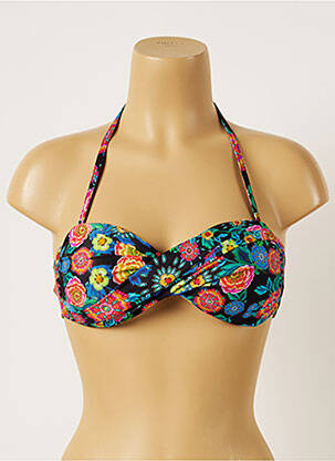 Haut de maillot de bain stretch haut bandeau noir BANANA MOON femme