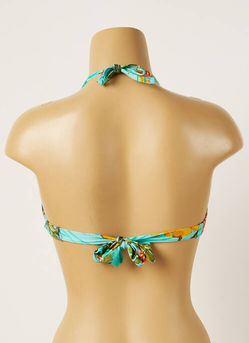 Haut de maillot de bain bleu BANANA MOON pour femme