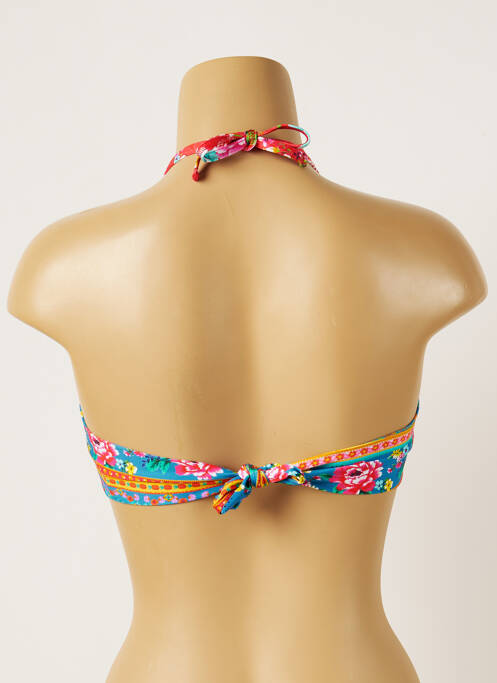 Haut de maillot de bain bleu BANANA MOON pour femme