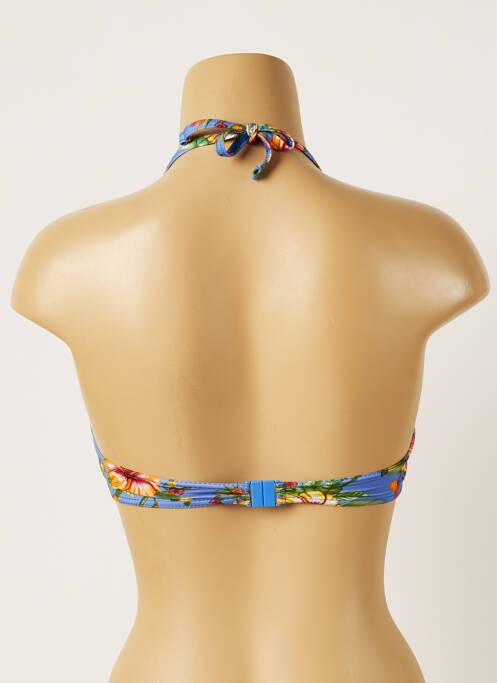 Haut de maillot de bain bleu BANANA MOON pour femme