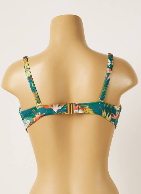 Haut de maillot de bain vert BANANA MOON pour femme