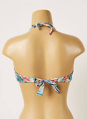 Haut de maillot de bain stretch haut bandeau bleu BANANA MOON femme