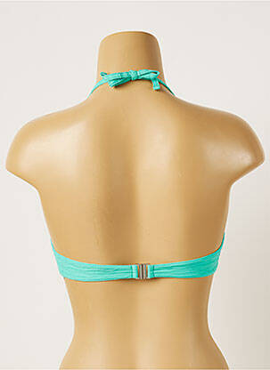 Haut de maillot de bain stretch haut bandeau vert BANANA MOON femme