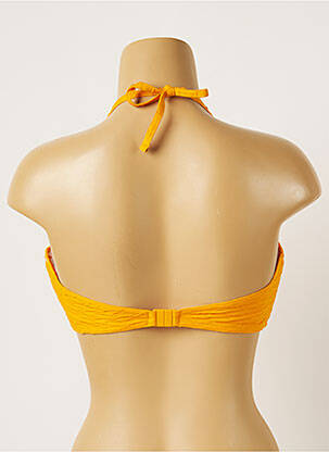 Haut de maillot de bain stretch haut bandeau orange BANANA MOON femme