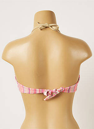 Haut de maillot de bain stretch haut bandeau rose BANANA MOON femme