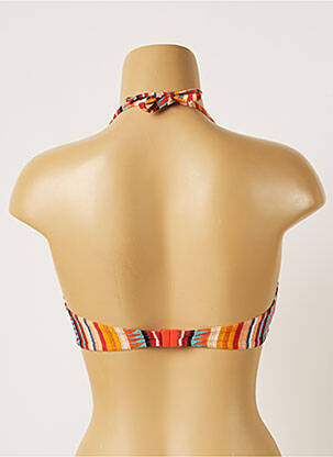 Haut de maillot de bain stretch haut bandeau orange BANANA MOON femme