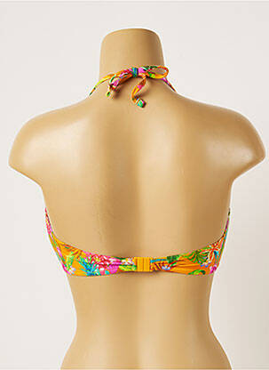 Haut de maillot de bain stretch haut bandeau orange BANANA MOON femme