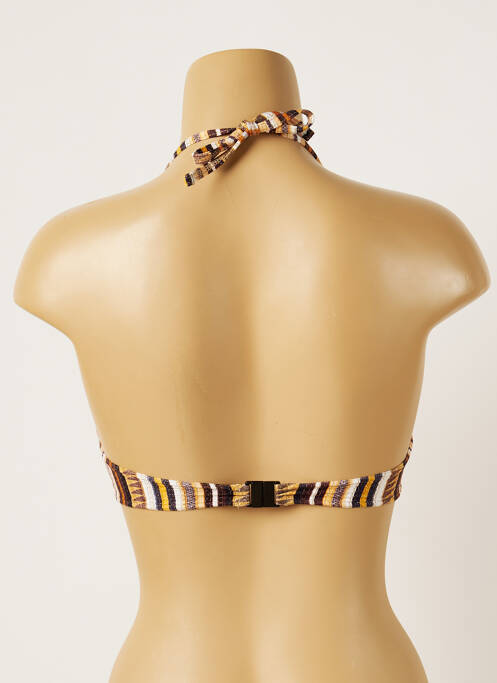 Haut de maillot de bain marron BANANA MOON pour femme