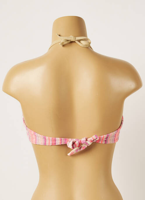 Haut de maillot de bain rose BANANA MOON pour femme
