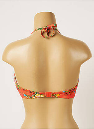 Haut de maillot de bain stretch haut bandeau orange BANANA MOON femme