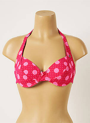 Haut de maillot de bain stretch rose BANANA MOON femme