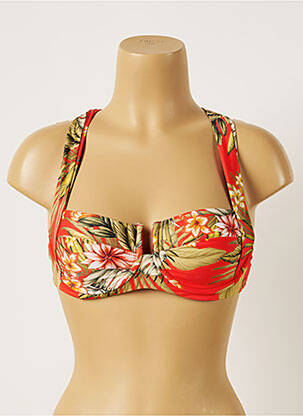 Haut de maillot de bain stretch orange BANANA MOON femme