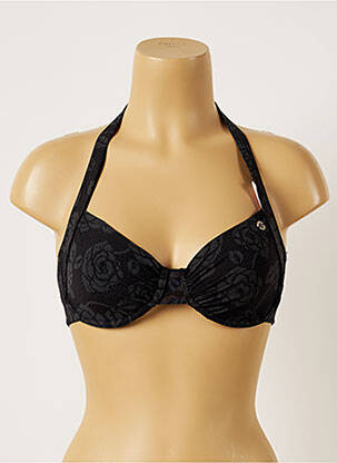 Haut de maillot de bain stretch noir BANANA MOON femme