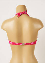 Haut de maillot de bain rose BANANA MOON pour femme seconde vue