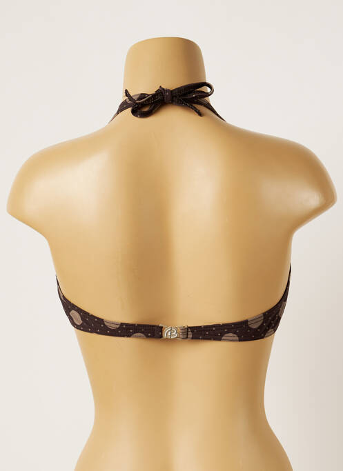 Haut de maillot de bain gris BANANA MOON pour femme