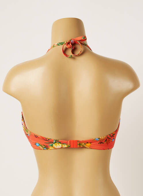 Haut de maillot de bain orange BANANA MOON pour femme