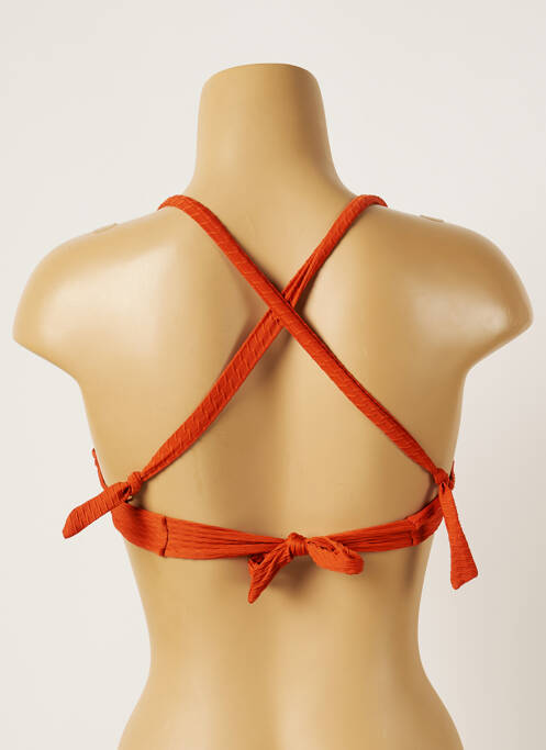 Haut de maillot de bain orange BANANA MOON pour femme