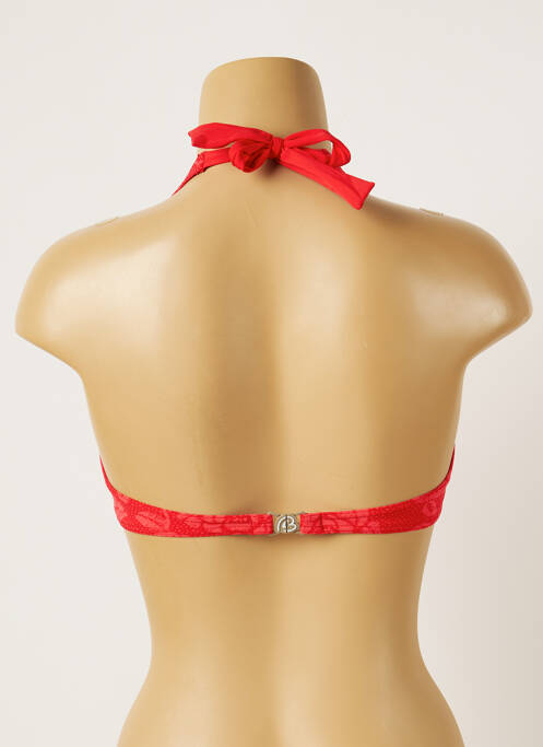 Haut de maillot de bain rouge BANANA MOON pour femme