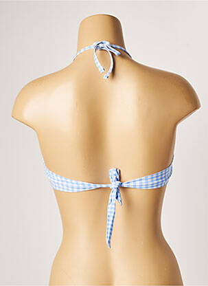 Haut de maillot de bain stretch haut bandeau bleu BANANA MOON femme