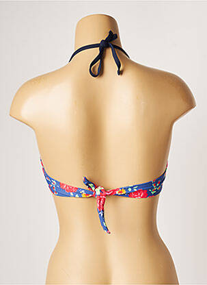 Haut de maillot de bain stretch haut bandeau bleu BANANA MOON femme