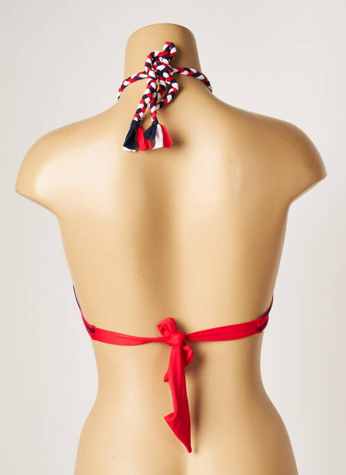 Haut de maillot de bain rouge BANANA MOON pour femme