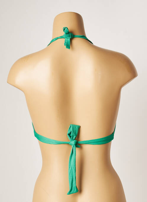 Haut de maillot de bain vert BANANA MOON pour femme