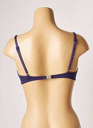 Haut de maillot de bain stretch haut soutien-gorge moulé violet BANANA MOON femme