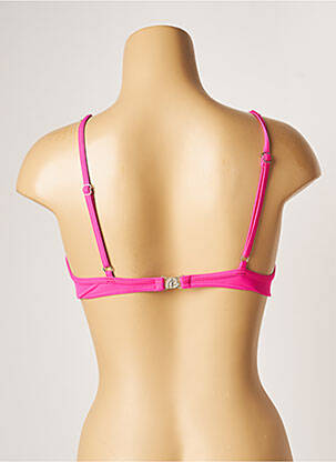Haut de maillot de bain stretch haut soutien-gorge moulé rose BANANA MOON femme