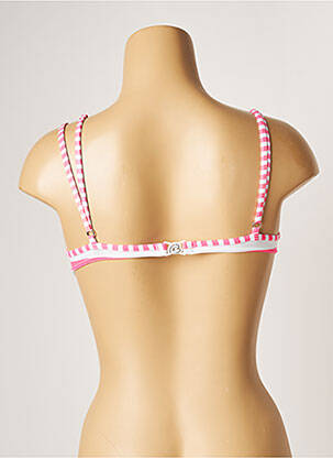 Haut de maillot de bain stretch haut soutien-gorge avec mousse de rembourrage amovible rose BANANA MOON femme