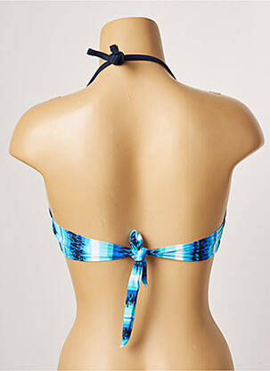 Haut de maillot de bain stretch haut bandeau bleu BANANA MOON femme
