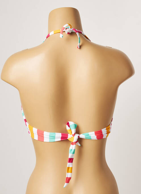 Haut de maillot de bain blanc BANANA MOON pour femme