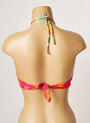 Haut de maillot de bain stretch haut bandeau rose BANANA MOON femme