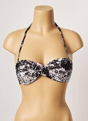 Haut de maillot de bain stretch haut bandeau blanc BANANA MOON femme