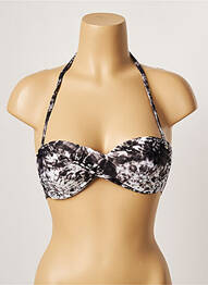 Haut de maillot de bain stretch haut bandeau blanc BANANA MOON femme