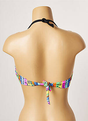 Haut de maillot de bain stretch haut soutien-gorge balconnet noir BANANA MOON femme