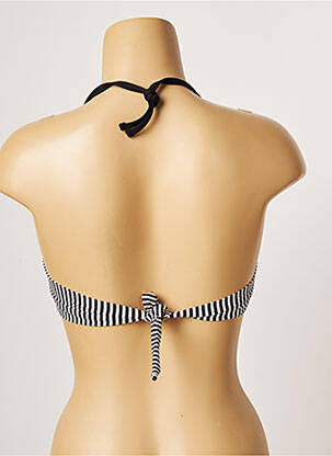 Haut de maillot de bain stretch haut soutien-gorge balconnet noir BANANA MOON femme