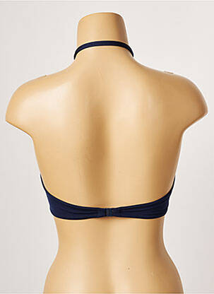 Haut de maillot de bain stretch haut soutien-gorge balconnet bleu BANANA MOON femme