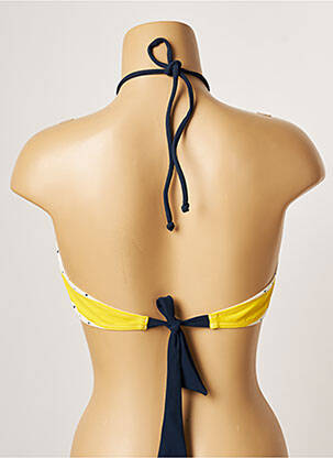 Haut de maillot de bain stretch haut soutien-gorge balconnet jaune BANANA MOON femme
